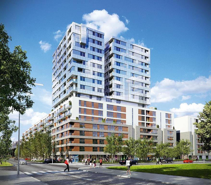 ורשה Platinum Towers Apartments מראה חיצוני תמונה